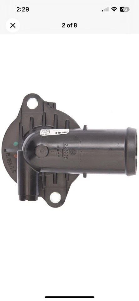 Murray 82403 Thermostat w/ Housing 2011-2018 Dodge Charger, Challenger OEM 3.6 - Image 4 of 4