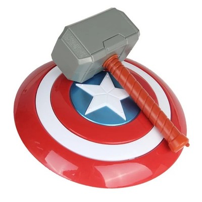 32cm Captain America Shield Toy 28cm Thor Hammer Action Figures Toys