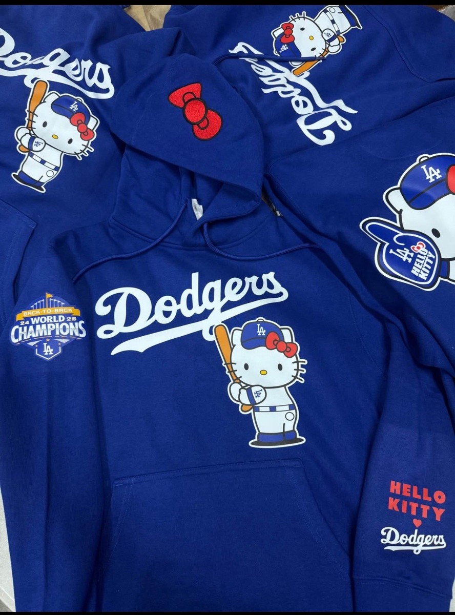 LA Dodgers Hello Kitty Hoodie | eBay