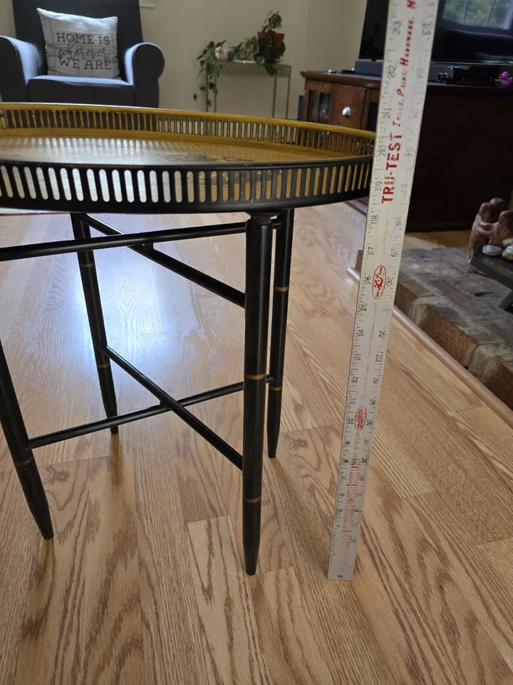 BANDEJA DE SERVIR FRANCÉS ART NOUVEAU WATTEAU CON SOPORTE Foto 4 de 4