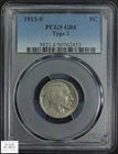 1913 S Type 2 Buffalo Nickel 5C PCGS G 04