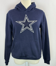 Dallas Cowboys NFL Embroidered Pullover Hoodie Youth Large 14-16