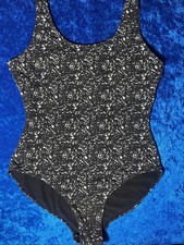 Vintage 90s Gitano Sun Kiss Plus Swimwear Collection Swimsuit Size 2XL Black