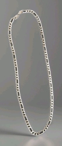 925 Italy Sterling Silver Chain Necklace 17.5"  13.13 Grams