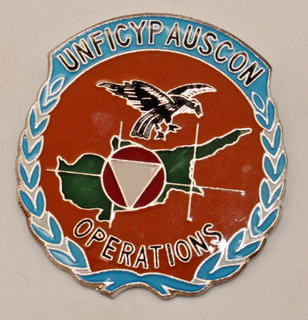 TT823: ÖBH UNFICYP AUSCON OPERATIONS Truppenkörperabzeichen