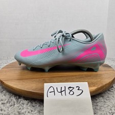 Nike Mens 8 Mercurial Vapor 16 Academy MG Ocean Cube Pink Blast Soccer Cleats