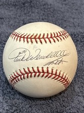 turk wendell signed baseball autograph ball auto E