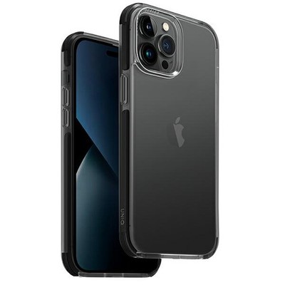UNIQ Combat Hülle für iPhone 14 Pro Max, Schwarz