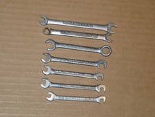 Lot Of 7 Vintage Small Craftsman Wrenches Mechanics Usa Lot Of 7 Vintage Small Craftsman Wrenches Mechanics Usa