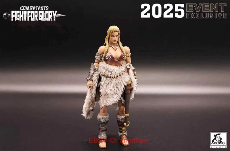 Figura 1/12 STOCK Xesray Studio Fight for Glory Combatants Exclusiva Gold Hildr Foto 3 de 4