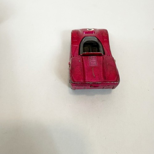 Vintage Hot Wheel Redline McLaren Magenta #4 USA Made Mattel W Button READ - Picture 6 of 9