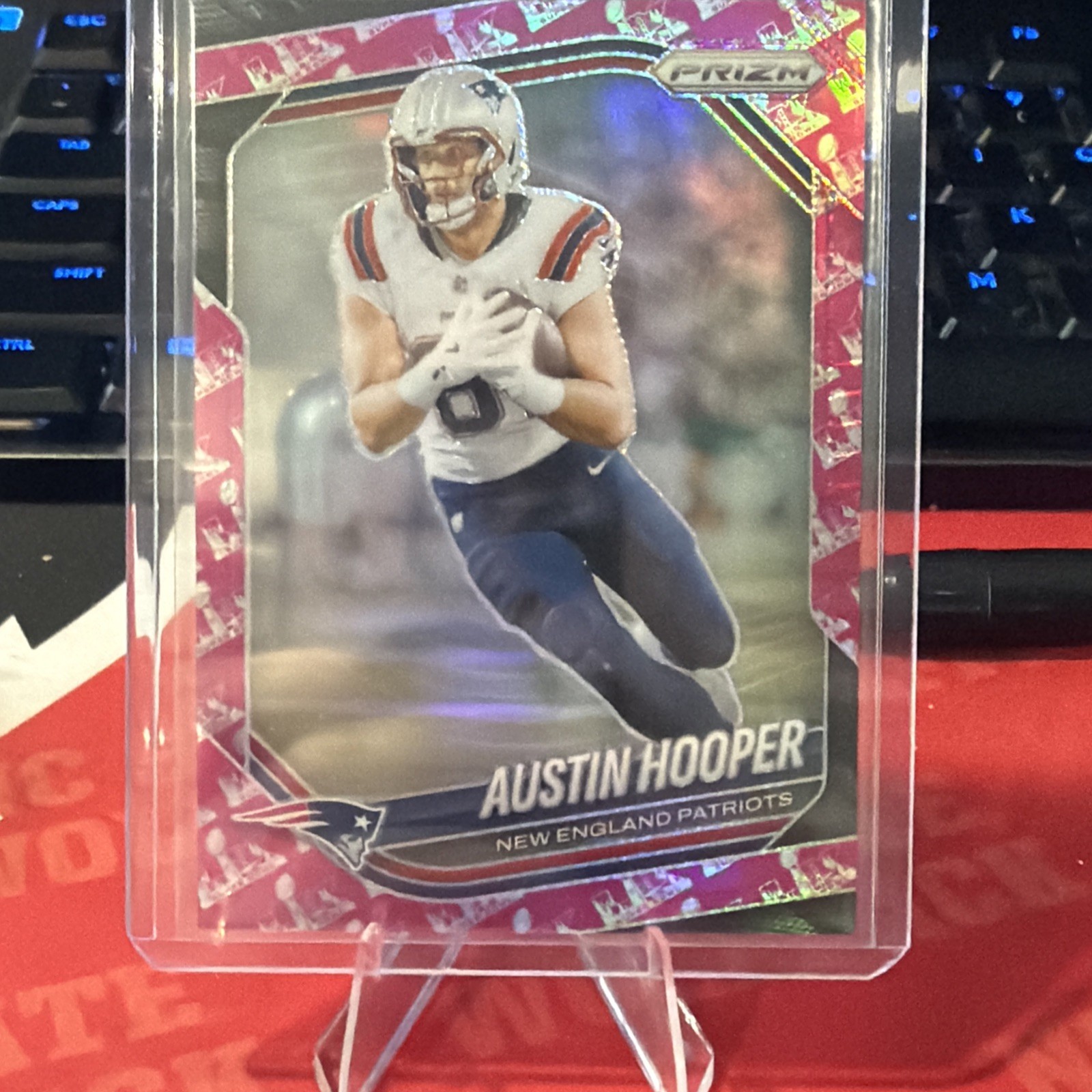 2025 Panini Prizm - Austin Hooper #265 Super Bowl LX Prizm /60