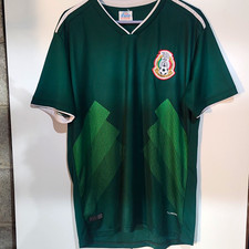 ANGE Soccer Mexico National Team Soccer Jersey Shirt Green Size L