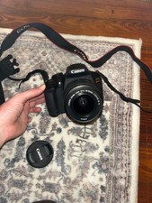 Canon EOS Rebel T6 DSLR Camera with 18-55mm Lens  EF 75-300mm Lens