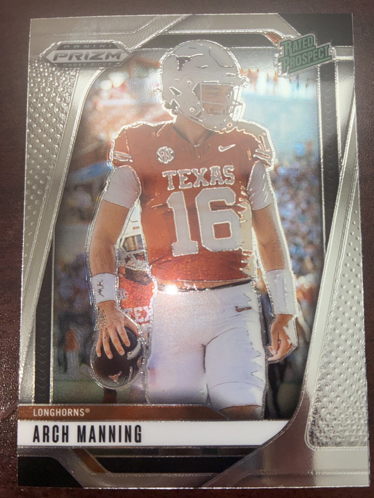 2025 Panini Prizm Draft Picks - Arch Manning #166 Silver Prizm (RC)