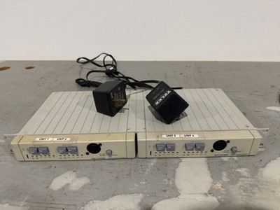 2x RTS/Telex SSA-324 System Interfaces with Power Supplies and Rack Mount