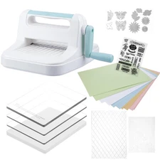 6in Die Cutting Machine, Manual Embossing Machine for Scrapbooking Starter (B...