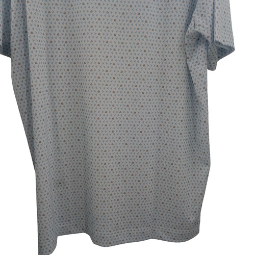 FootJoy Flying Wasp Golf Short Sleeve Polo Shirt Size XL New NWT White Boat Blue - Picture 8 of 10