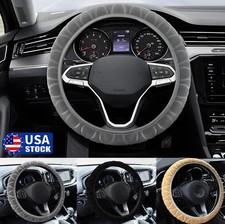 Plush Car Steering Wheel Cover Comfortable Warm Car Steering Wheel Protector Plush Car Steering Wheel Cover Comfortable Warm Car Steering Wheel Protector
