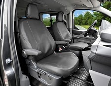 Sitzbezüge VIP Kunstleder geeignet für Ford Transit Tourneo Custom ab 2024-  Pra