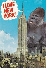 King Kong on the Empire State Building, New York City, New York