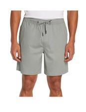 Gap Men's Charcoal Pull On Short - Elastic Waistband with Drawcord - Size: L