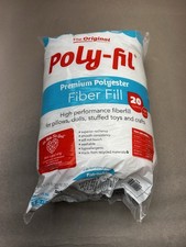 Poly-Fil Premium Polyester Fiber Fill by Fairfield 20 OZ NEW