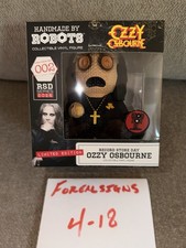 HANDMADE BY ROBOTS OZZY OSBOURNE RSD 2026 LIMITED EDITION  X/3000 VINYL  FIGURE