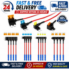 16 Pack 4 Types Fuse Tap, Upgraded 12V Car Add a Circuit Tap Kit -...