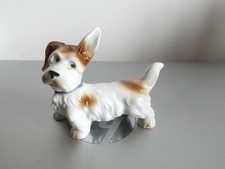 Ancienne Figurine Porcelaine Céramique Chien.