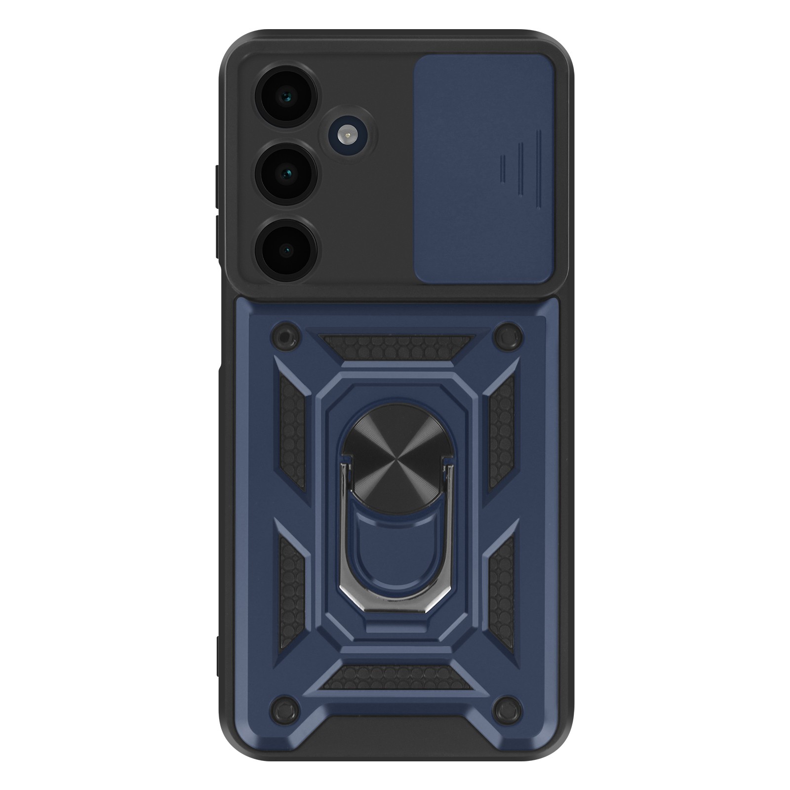 Coque Galaxy A16 antichoc à bague magnétique et cache objectif coulissant