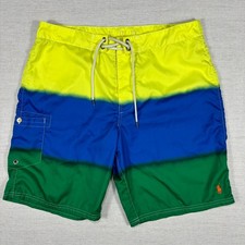 Polo Ralph Lauren Board Shorts 34 Colorful Swim Trunks