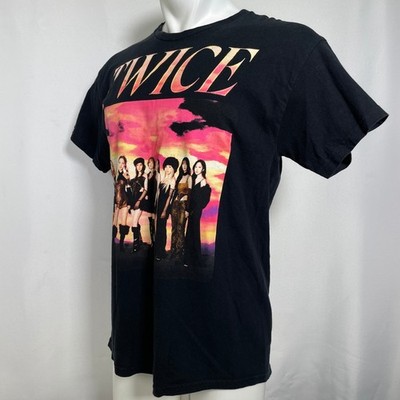 TWICE LA Pop-Up World Tour Ready to Be K-Pop Black T-Shirt Men's