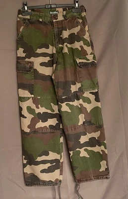PANTALON mixte Cargo camouflage marque Ducatillon taille 36 / 38 - Photo 1/4