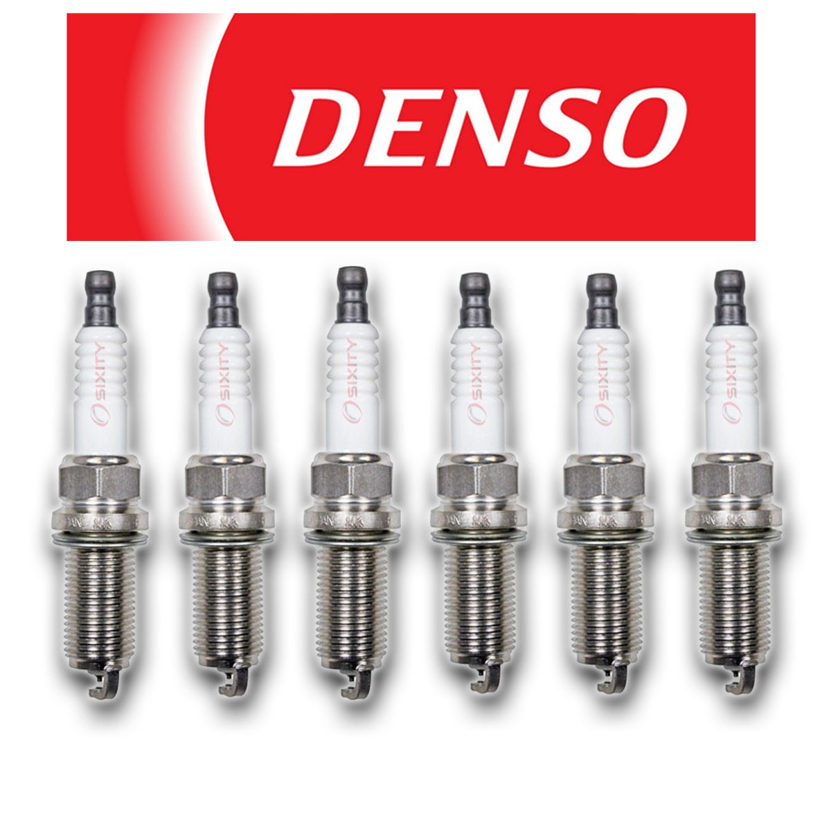 6 PCS DENSO 4505 Platinum Titanium TT Spark Plug Pre-Gapped PKH16TT