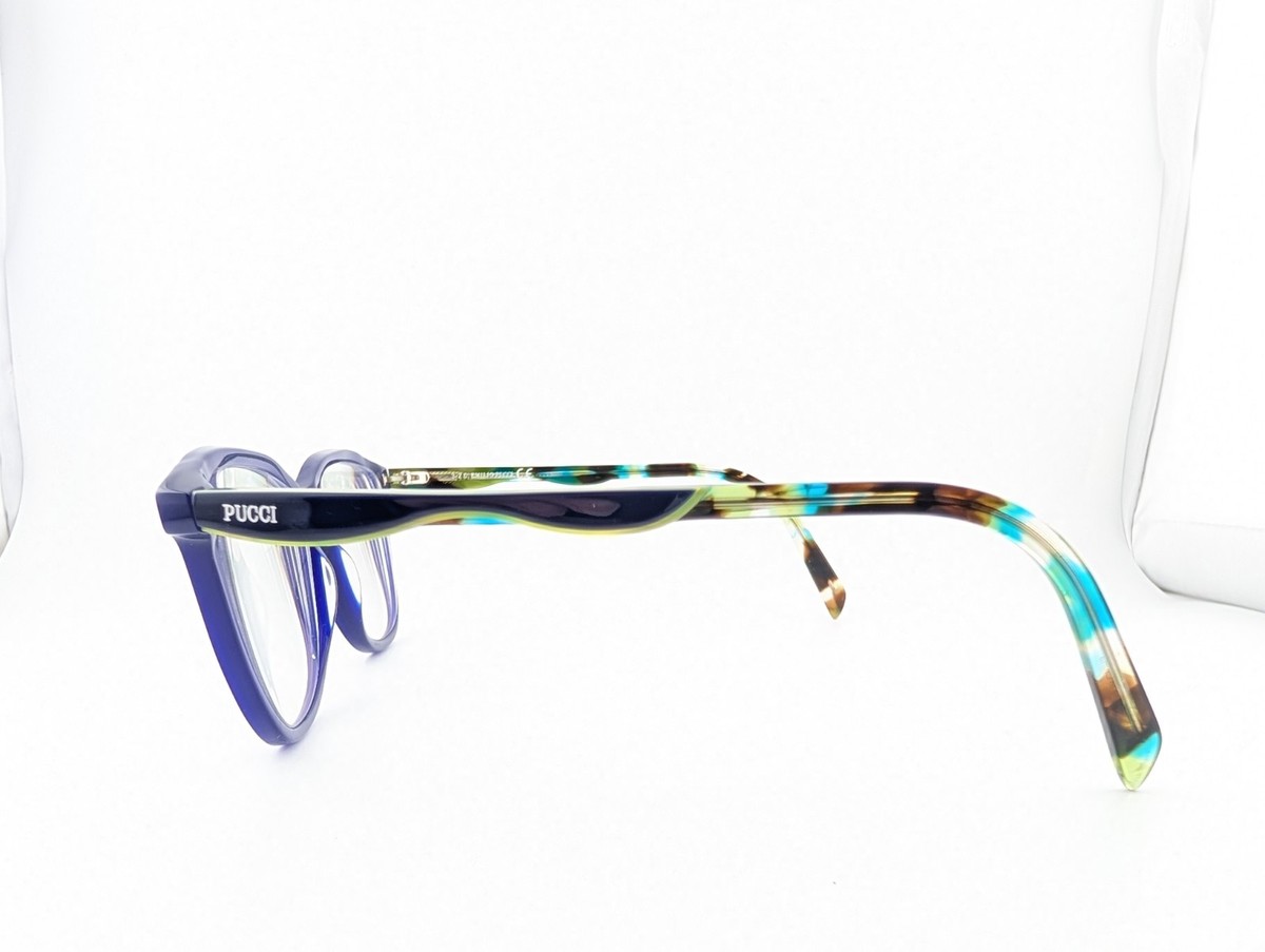Emilio Pucci Turquoise Metal Glasses Women\'s (Frames) Emilio Pucci Sunglasses Women main image 4