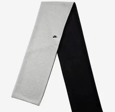 Nike Therma-FIT Tech Fleece Cold Weather Winter Scarf - Grey / Black - NWT $60