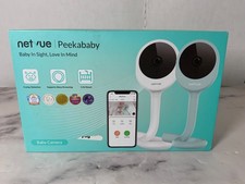 NETVUE Peekababy Baby Camera Monitor, Wireless Baby Monitor with Camera