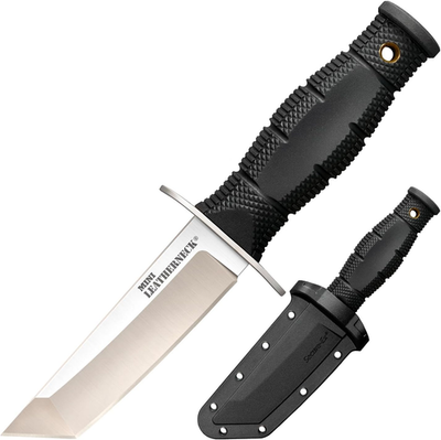 #ad Mini Leatherneck TANTO POINT Compact Lightweight 3.5quot; 8CR13MOV Steel Fixed Blade $32.98