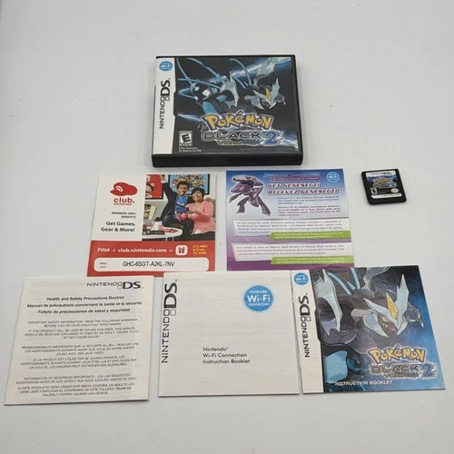 Pokémon Black Version 2 (Nintendo DS, 2012) CIB