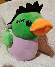 Quackerz by DanDee Plush Duck Adorable Frankenduck Halloween