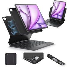 ESR for iPad Air 13 Inch Case Keyboard M4/M3/M2 2026/2025/2024 , Easy-Set Magne