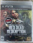Red Dead Redemption Game of the Year Edition Sony PS3 FactorySealed Black Label