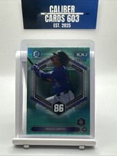 2026 Bowman Chrome Roldy Brito Top 100 Insert  125/125 🔥🔥 Bookend Colorado