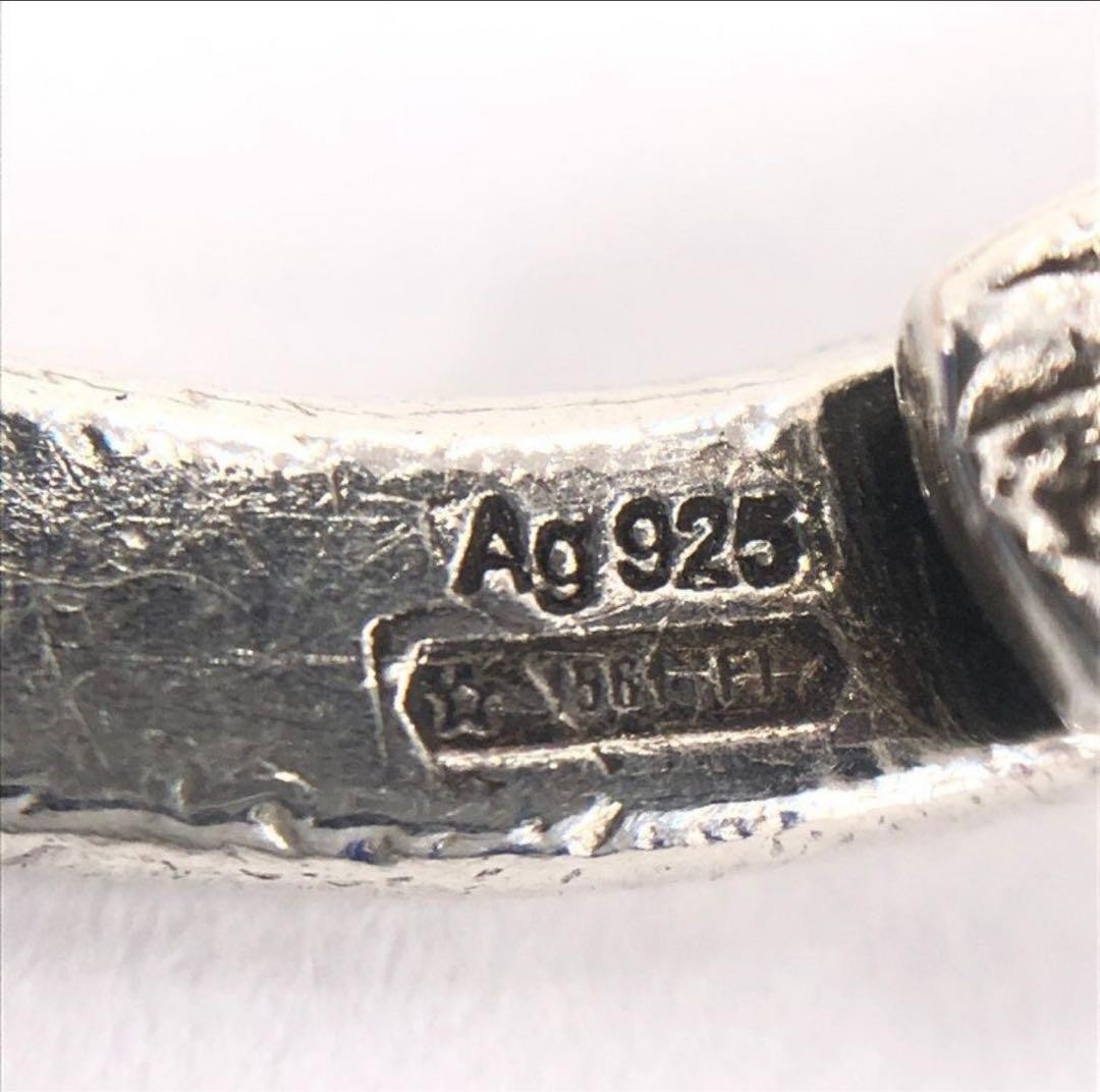 GUCCI Arabesque Interlocking Double G Silver 925 … - image 17