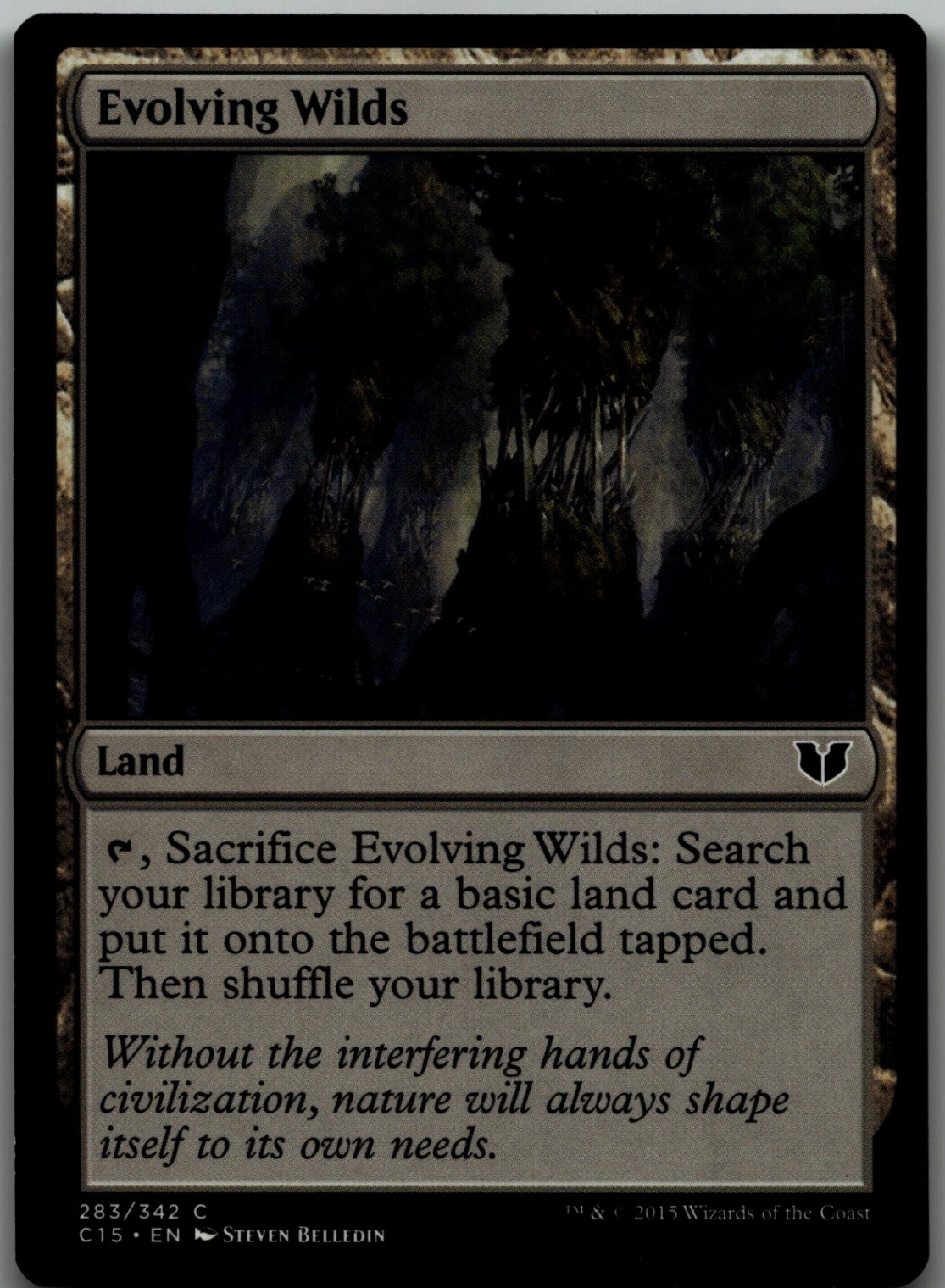 Evolving Wilds C Commander 2015 283 LP