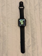 Apple Watch Series 10 GPS  Cellular , 46mm Natural Titanium Case With Blue Band