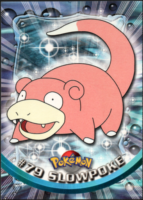 topps Pokemon TV Animation Edition Series 2 Non Holo Foil Blue