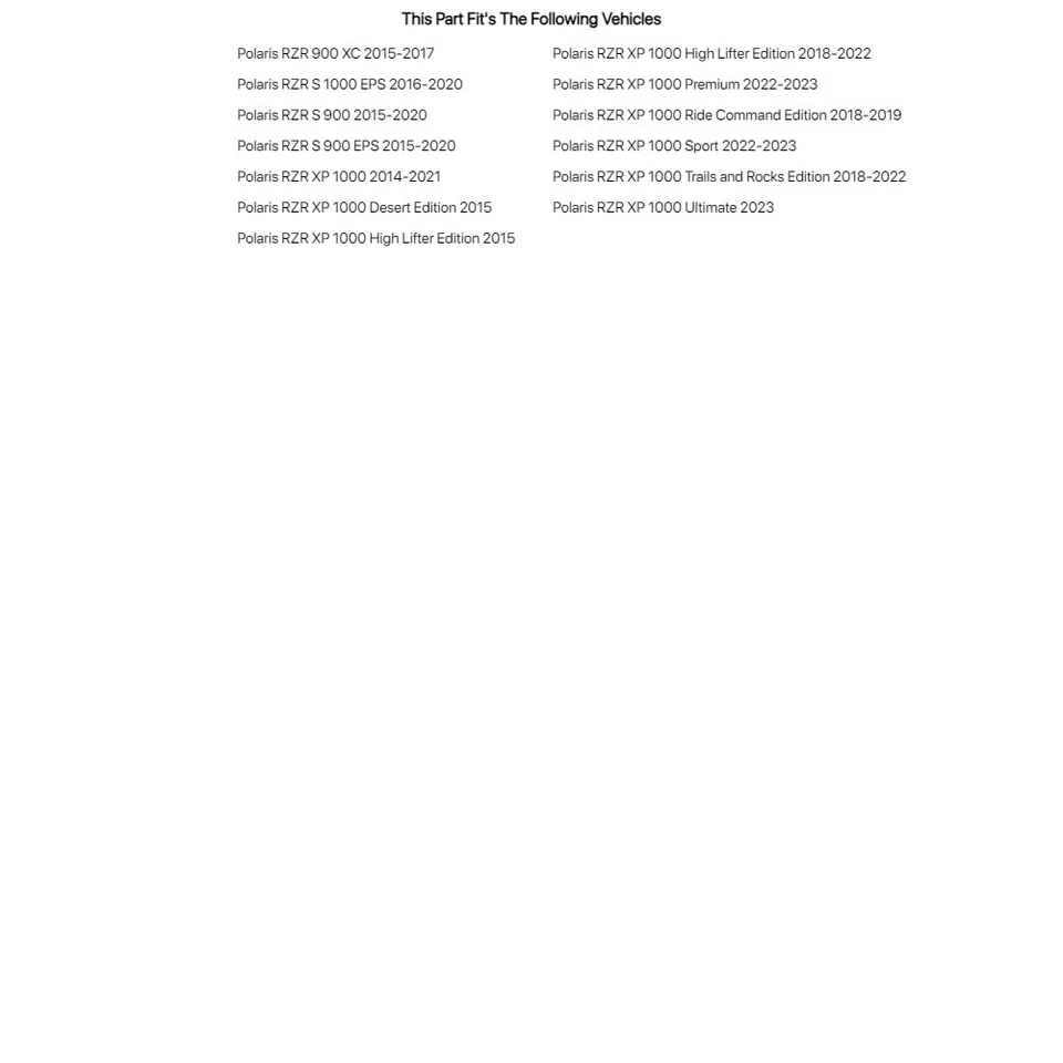 Kimpex Lower Half Doors with Slammer Kit Black - Image 2 of 4