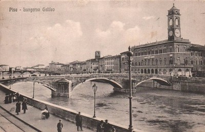 Pisa lung'Arno Galileo F. small shipped
